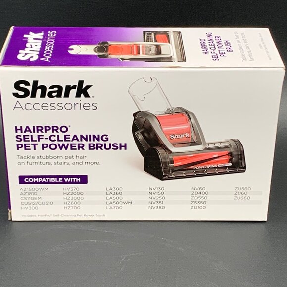 Shark HairPro Self-Cleaning Pet Power Brush For Vacuum Cleaners Accessories - Picture 2 of 4